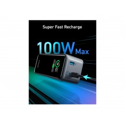 Anker Soundcore Power Bank, 200 W | Prime | 20000 mAh | Black