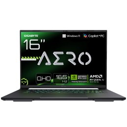 Gigabyte AERO X16 1TH-93EEC94DH 16" QHD+ AMD Ryzen AI 7/16GB/1TB/RTX 5050/Win11 Home/ENG kbd/White/2Y Warranty | Gigabyte