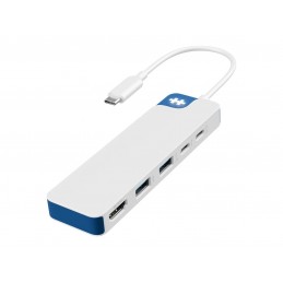 Hyper HyperDrive Flex 5 Port USB-C Hub, Blue | Hyper