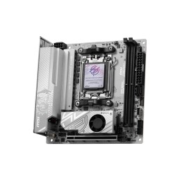 MSI MPG B850I EDGE TI WIFI | Processor family AMD B850 | Processor socket AM5 | DDR5 | Supported hard disk drive interfaces SATA