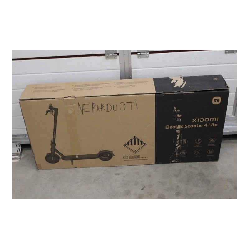 SALE OUT. Xiaomi Electric Scooter 4 Lite EU | Xiaomi Electric Scooter 4 Lite EU | 300 W | 25 km/h | 8.5 " | 3 month(s) | Black |