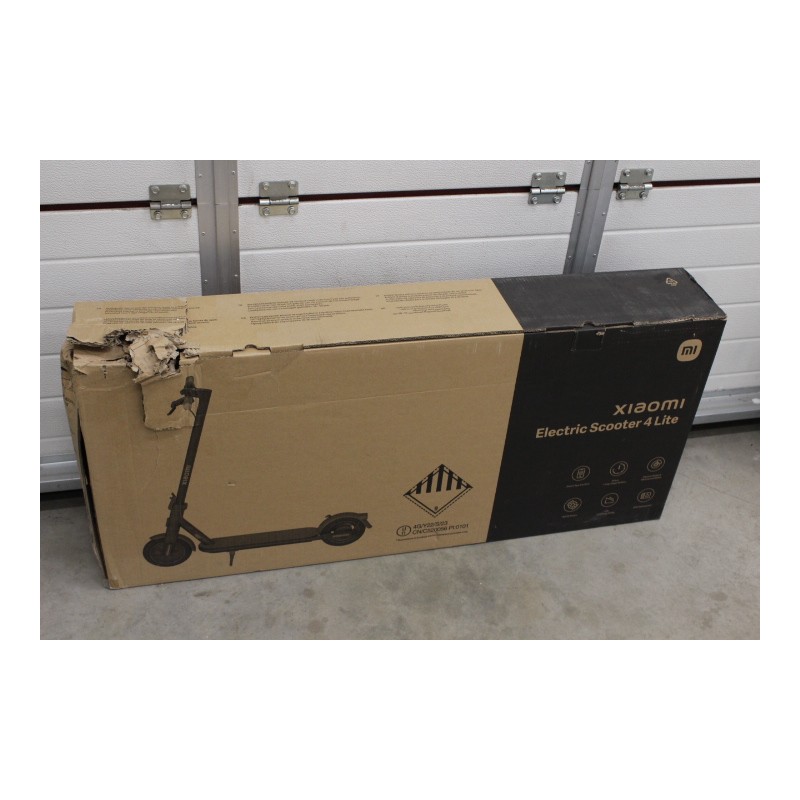 SALE OUT. Xiaomi Electric Scooter 4 Lite EU | Xiaomi Electric Scooter 4 Lite EU | 300 W | 25 km/h | 8.5 " | 3 month(s) | Black |