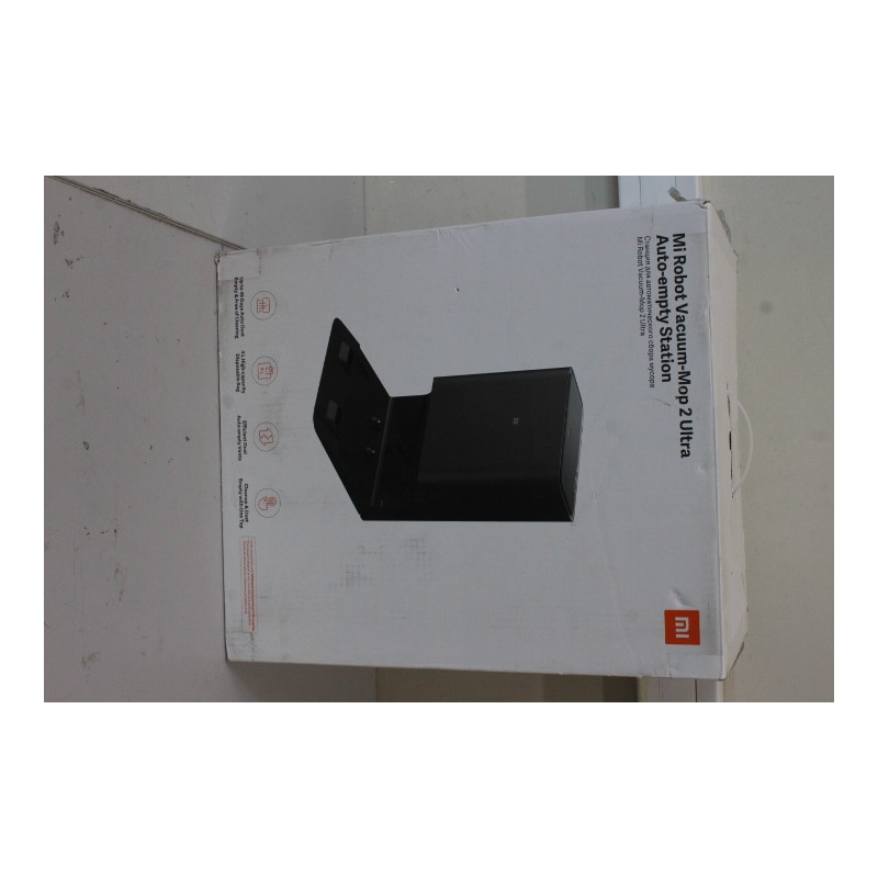 SALE OUT. Xiaomi Mi Robot Vacuum-Mop 2 Ultra Auto-empty station | Xiaomi | Auto-Empty Station | Black | USED