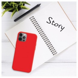 Fixed | Story | Back Cover | Samsung | Galaxy S25 | Rubber | Red