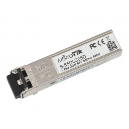 MikroTik | S-31DLC20D | SFP | Single-Mode Fiber | Dual LC | 10/100/1000 Mbit/s | Wavelength 1310 nm | Maximum transfer distance 