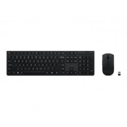 Lenovo Professional | Keyboard and Mouse Combo | Wireless | US English | Bluetooth | Grey | 2.4 GHz