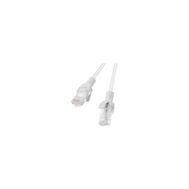 Lanberg Patch cable - CAT 6 | PCU6-10CC-0500-S | RJ-45 - male | RJ-45 - male | RJ-45 | RJ-45 to RJ-45 | 5 m