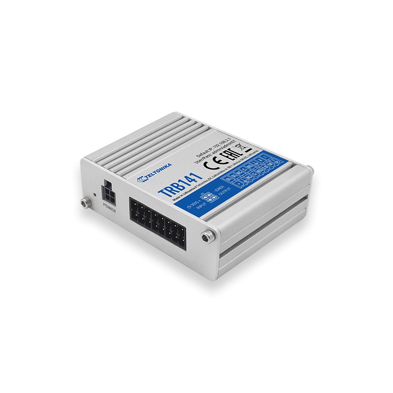 LTE Gateway: No WiFi, 4G, Input/Output, Micro USB | LTE Gateway | TRB141 | No Wi-Fi | Ethernet LAN (RJ-45) ports 0 | Mesh Suppor
