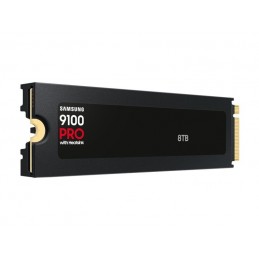 Samsung SSD | 9100 PRO With Heatsink | 8000 GB | SSD form factor M.2 2280 | Solid-state drive interface PCIe 5.0 x4, NVMe 2.0 | 