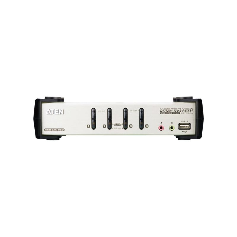 ATEN CS1734B - KVM / audio / USB switch - 4 ports | Aten