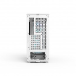 Fractal Design Case | Epoch | White TG RGB Clear Tint | ATX | Power supply included No