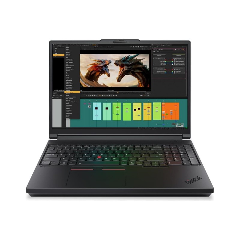 Lenovo ThinkPad P16 G3 | Black | 16 " | IPS | WUXGA | 1920 x 1200 pixels | Anti-glare | Intel Core Ultra 7 | 255HX | 64 (2x32) G