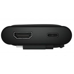 Dell | Pro 4-in-1 USB-C Travel Hub - DA225 | 470-BFBN | HDMI ports quantity 1