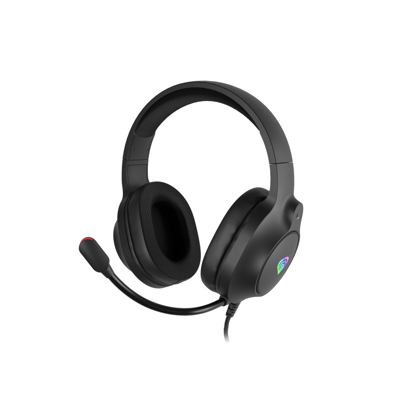 Genesis Gaming Headset | Neon 213 RGB | Wired | Over-Ear | Microphone | Black