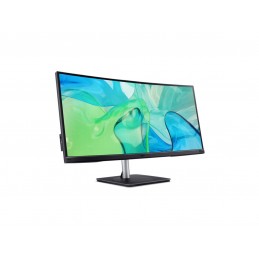 Acer CB343CUR bemiiphuzx | 34 " | IPS | 21:9 | 60 Hz | 4 ms | 3440 x 1440 pixels | 300 cd/m | HDMI ports quantity 2 | Black