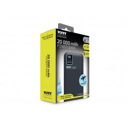 PORT CONNECT External USB-C battery | 20000 mAh | Blue