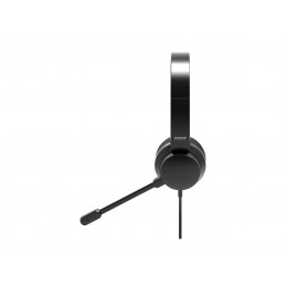 PORT CONNECT | USB Comfortable Stereo Office Microphone Headset | Built-in microphone | Wired | Black