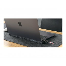 Hyper | HyperDrive Triple-4K Docking - For Intel & M1/M2 Pro/Max MB Pro