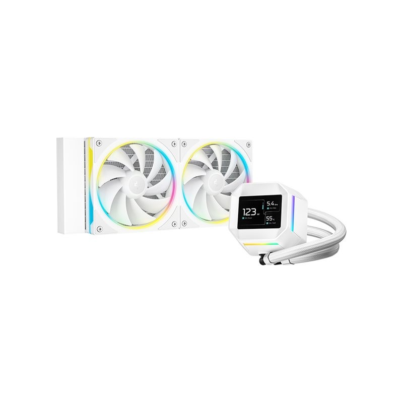 Deepcool Liquid CPU Cooler | LM240 WH | Intel, AMD
