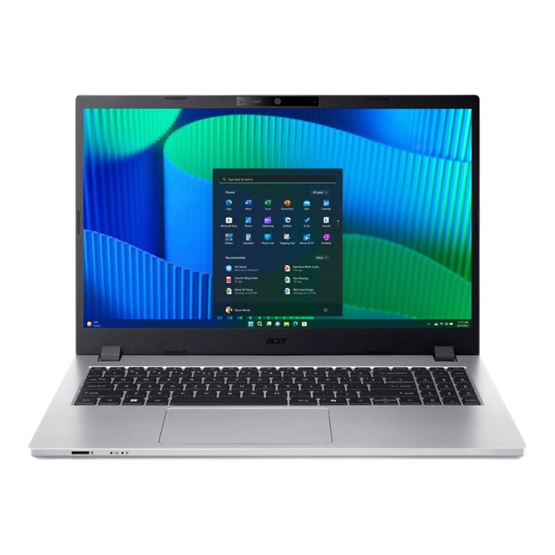 Acer TravelMate TMP215-55-TCO-59KD QHD IPS i5-120U/16GB/SSD 512GB/Intel Iris Xe Graphics/Win11Pro/ENG kbd/FP/Silver/3Y Warranty 