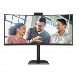 AOC CU34E4CW Curved 34" 3440x1440/21:9/350cd/m2/4ms HDMI, DisplayPort, USB, Audio out | AOC