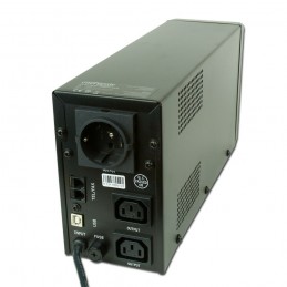 EnerGenie | UPS with USB and LCD display, Black | 850 VA | 220 V