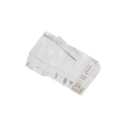 Lanberg | RJ45 CAT.6 UTP Plug 8P8C PASS Through Type, 100 pcs | PLU-6000EZ | Transparent