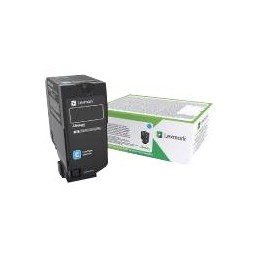 Lexmark Corporate | 74C2SCE | Laser Toner Cartridge | Cyan