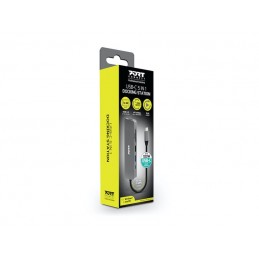 PORT CONNECT Docking Type C 5 in 1 - 1 x 4K HDMI - PD 100W - Retail BtoC Only | PORT CONNECT