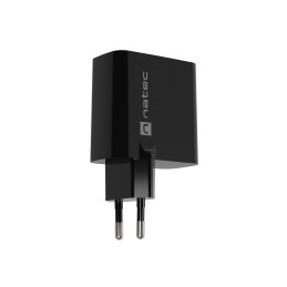 Natec Ribera USB Charger, 1x USB-A, 1x USB-C, 45 W | NUC-2143