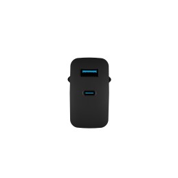 Natec Ribera USB Charger, 1x USB-A, 1x USB-C, 45 W | NUC-2143