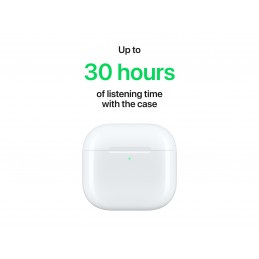 Apple | AirPods 4 | Wireless | In-ear | Wireless | White