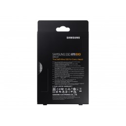 Samsung | SSD | 870 EVO | 500 GB | SSD form factor 2.5" | Solid-state drive interface SATA III | Read speed 560 MB/s | Write spe