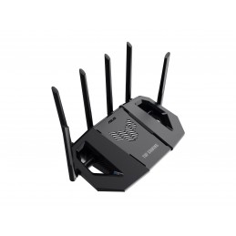Asus TUF-BE9400 Tri-Band WiFi 7 Gaming Router, EU+UK | 802.11ax | 688/2885/5764 Mbit/s | Ethernet LAN (RJ-45) ports 3 | Mesh Sup