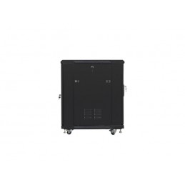 Lanberg | Rack cabinet 19" free-standing 15U/600x800 (flat pack) with mesh door | FF01-6815-23B | Black