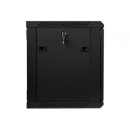 Lanberg | Rack cabinet 19" wall-mount 9U/600x450 (flat pack) | WF01-6409-10B | Black