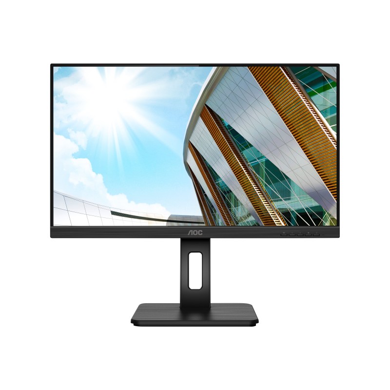 AOC | Q24P2Q | 23.8 " | IPS | QHD | 16:9 | 75 Hz | 4 ms | 2560 x 1440 | 250 cd/m | Headphone out (3.5mm) | HDMI ports quantity 1