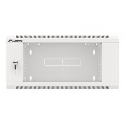 Lanberg | Rack cabinet 19" wall-mounted 4U 600 fast assembly (flat pack) | WFFA-5604-10S | Grey