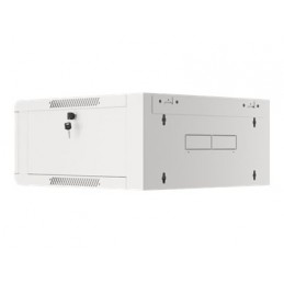 Lanberg | Rack cabinet 19" wall-mounted 4U 600 fast assembly (flat pack) | WFFA-5604-10S | Grey