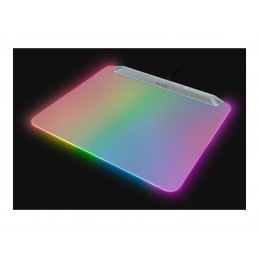 Razer RGB Gaming Mouse Mat | Firefly V2 Pro | Phantom White Edition