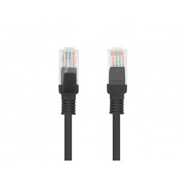 Lanberg Patchcord CAT.5E UTP Fluke Passed | PCU5-10CC-2000-BK | 20 m