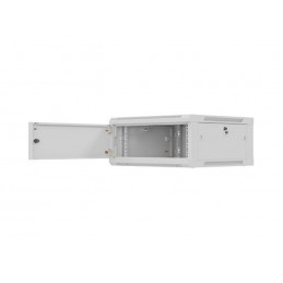 Lanberg Wall mounted installation cabinet 19" 4U 600X600 | WF01-6604-00S | Grey