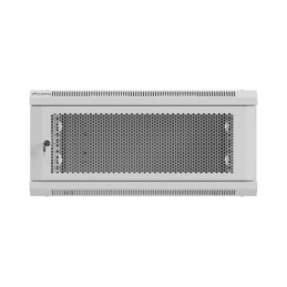 Lanberg Wall mounted installation cabinet 19" 4U 600X600 | WF01-6604-23S | Grey