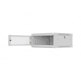 Lanberg Wall mounted installation cabinet 19" 4U 600X600 | WF01-6604-23S | Grey