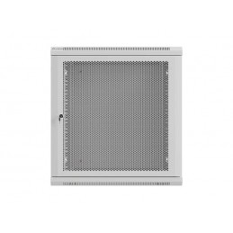 Lanberg Wall mounted installation cabinet 19" 12U 600X600 | WF01-6612-23S | Grey
