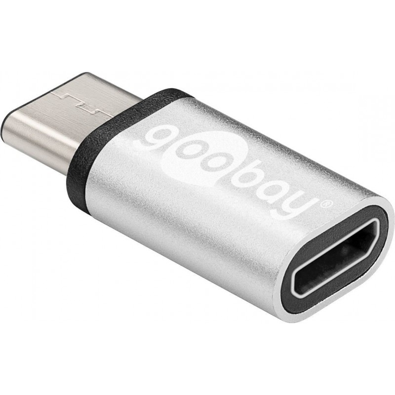 Goobay | USB-C to USB 2.0 Micro-B adapter | 56636 | USB Type-C | USB 2.0 Micro female (Type B)