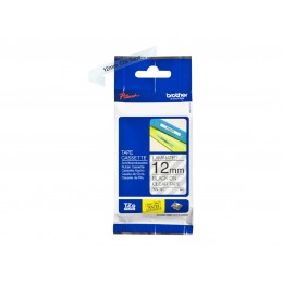 Brother | TZe-131 Laminated Tape | Black on Clear | TZe | 8 m | 1.2 cm