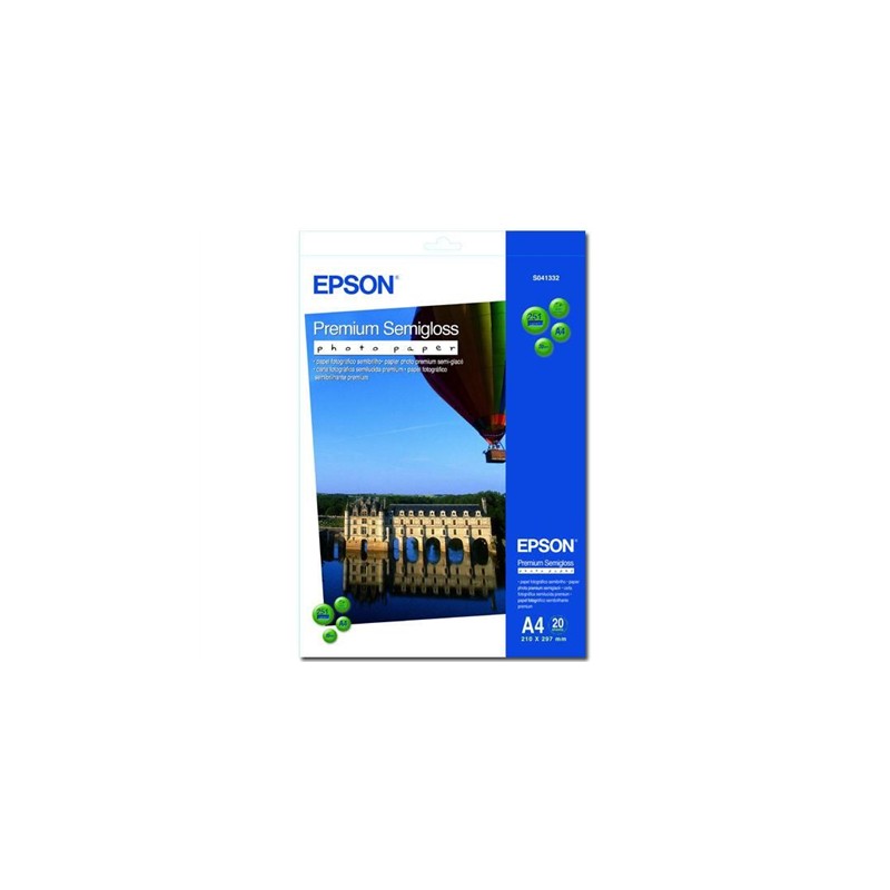 Premium Semigloss Photo Paper, DIN A4, 251g/m , 20 Sheets | A4