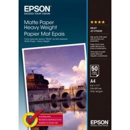 Matte Paper Heavy Weight, DIN A4, 167g/m , 50 Sheets
