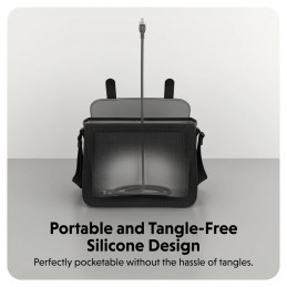 Hyper HyperJuice USB-C Silicone Charging Cable | HJ4011BKGL